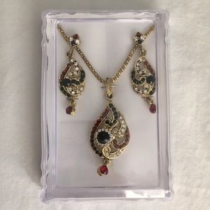 Indian Necklace and Earrings